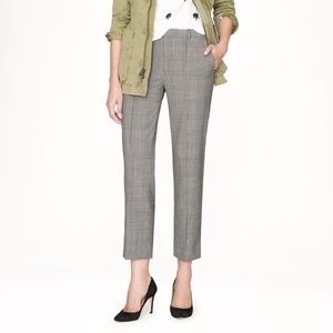 J. Crew Eaton Glen Plaid Trousers